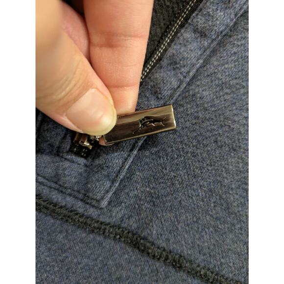 Dallas Cowboys NFL Football Tommy Bahama Reversible Sweatshirt Mens M Blue Gray - Picture 6 of 16